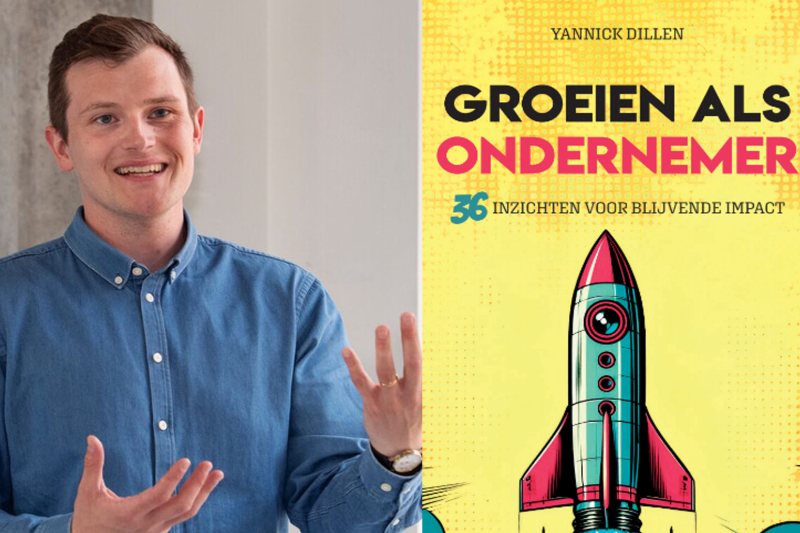 Boekvoorstelling Groeien als ondernemer Yannick Dillen