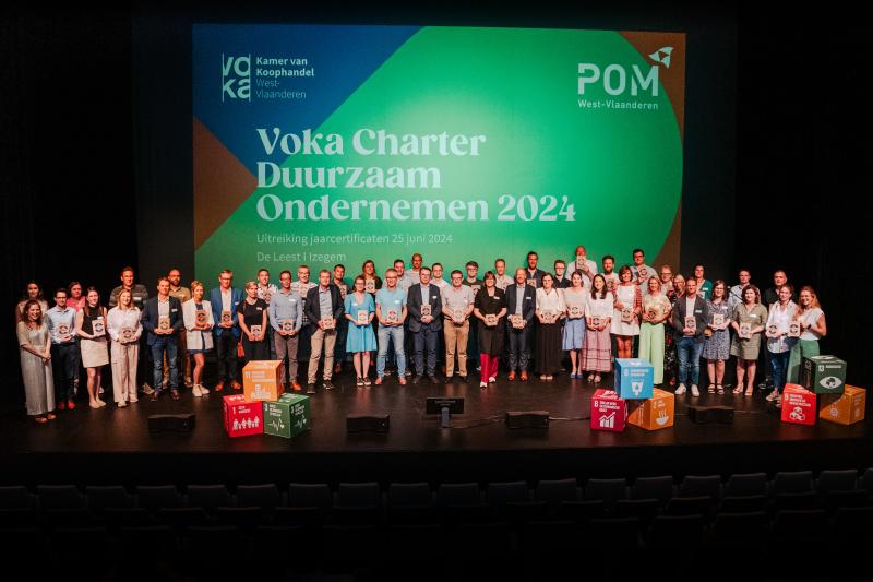 Uitreiking Voka Charter Duurzaam Ondernemen 2025