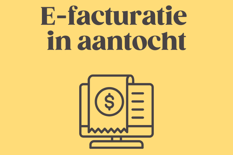 E-facturatie in aantocht