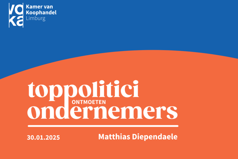 Toppolitici ontmoeten Ondernemers -  Matthias Diependaele