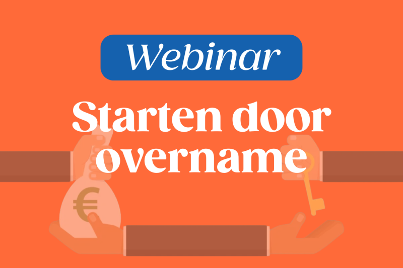 Webinar: Starten door overname