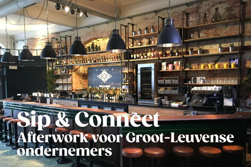 Sip & Connect - afterwork voor Groot-Leuvense ondernemers