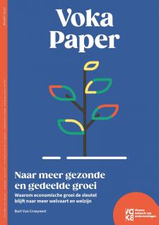 Cover Voka Paper maart 2022 - Naar meer gezonde en gedeeld groei